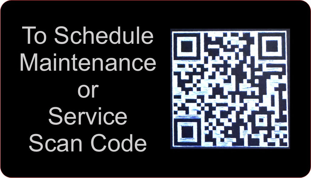 Custom Service Code Label - 1    10 Pack