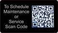 Custom Service Code Label - 1    10 Pack