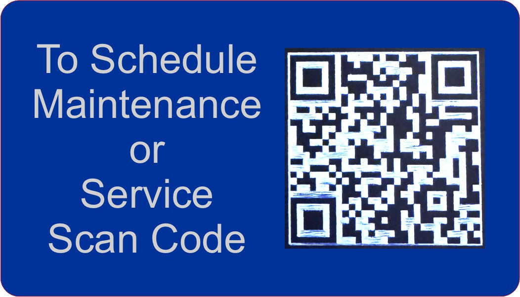 Custom Service Code Label - 1    10 Pack