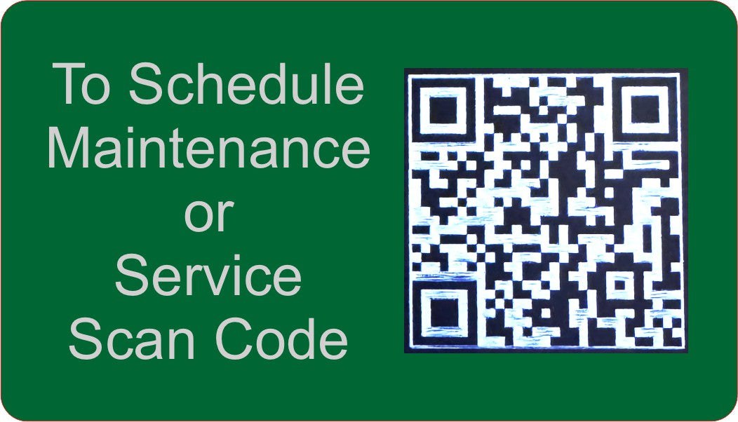 Custom Service Code Label - 1    10 Pack