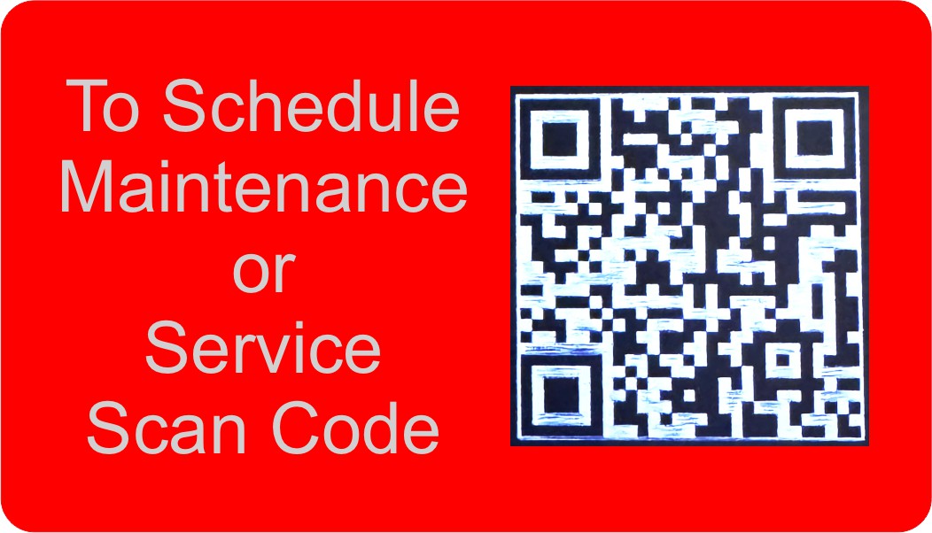 Custom Service Code Label - 1    10 Pack